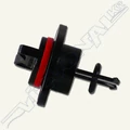 Vízleeresztő, 24mm , Ronstan/fekete Vízleeresztő, 24mm , Ronstan/fekete