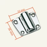 Krómozott réz evezővilla, Hüvely 