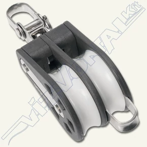 Duplacsiga (Barton) kétfüles, forgós 10 mm
