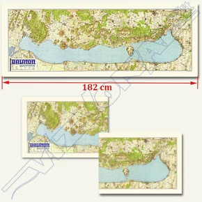 Balaton falitérkép