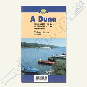 Duna vízisport térkép IV (Dunaújváros-Országhatár)