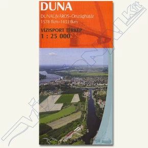 Duna vízisport térkép I (Dunaújvárostól)