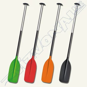 Kenu lapát (Gumotex) egyrészes 150 cm / Legénységi / Piros