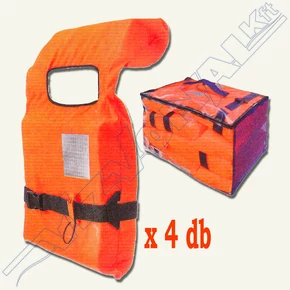 Mentőmellény készlet (4 db EN395)
